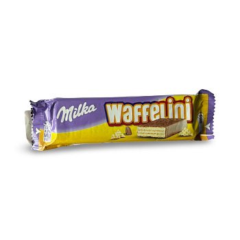 Вафли Milka Waffelini со сливочной начинкой в молочном шоколаде 31г