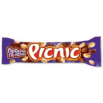 Шоколадный батончик Alpen Gold Picnic 38г