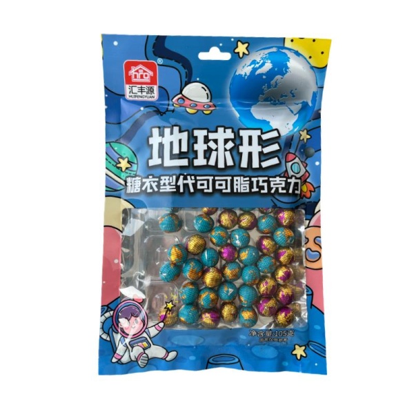 Konfety Huifengyuan shokoladnye planety 105g