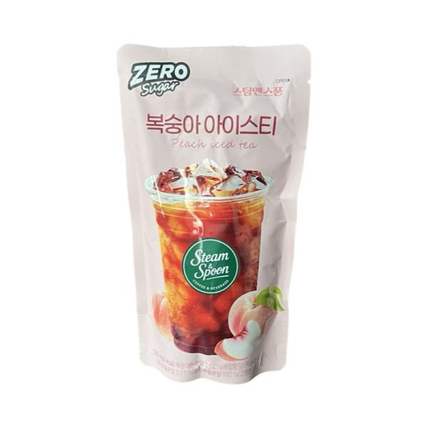 Kholodnyy chay bez sakhara so vkusom persika ZERO SUGAR PEACH ICED TEA 230ml