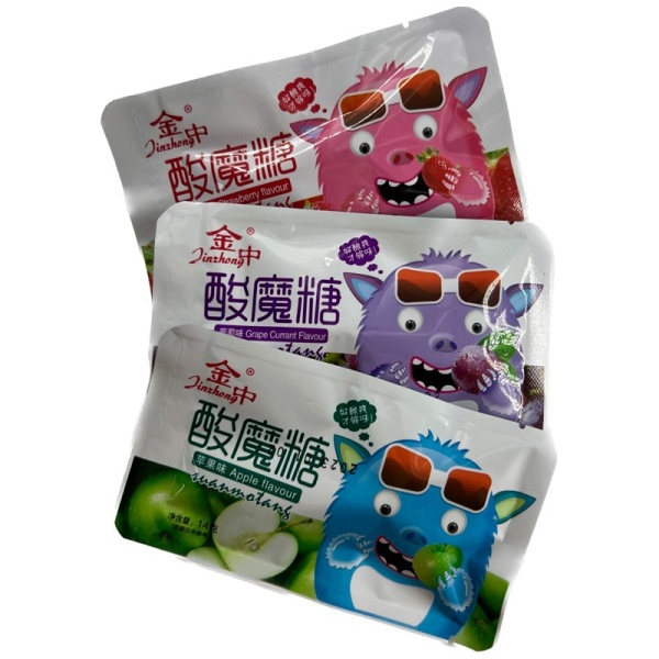 Konfety Jinzhong Kislyy Prizrak Fruktovyy 14g