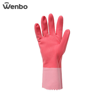 Перчатки Wenbo резиновые хозяйственные 48585