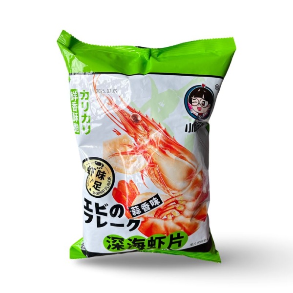 Chipsy Dangjia so vkusom krevetki s chesnokom 90g