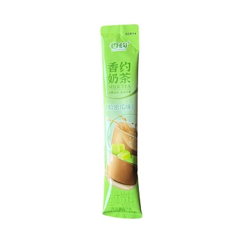 Чай молочный растворимый Xiangyue густой со вкусом дыни 22г