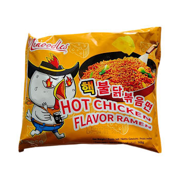 Лапша Minoodles Flavor Ramen со вкусом острой курицы с сыром 145г