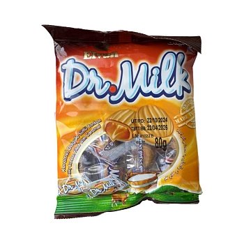 Карамель Dr.Milk сливочно-молочная 80г