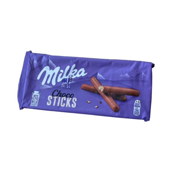 Pechene Milka Shokoladnye palochki pokrytye molochnym shokoladom 112g