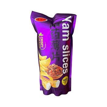 Чипсы ShuYangyang Yam Slices со вкусом азиатского соуса 33г