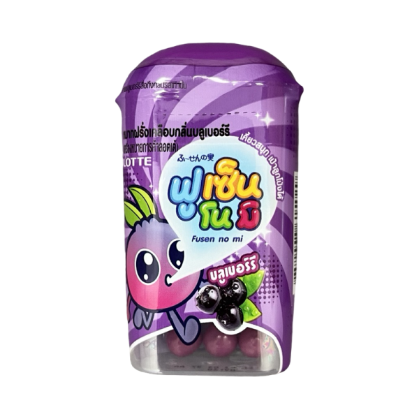 Zhevatelnaya rezinka Thai Lotte Fusen No Mi Blueberry Golubika 15g