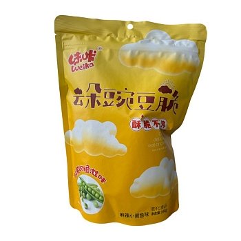 Чипсы Yunduo гороховые со вкусом острых аннчоусов 168г 