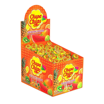 Леденец Chupa Chups Тропические фрукты 12г