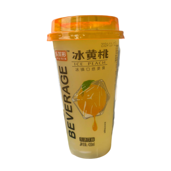 Napitok fruktovyy LEQIBIN so vkusom zheltogo persika 400ml