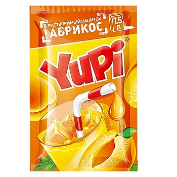 Напиток растворимый Yupi абрикос 12г