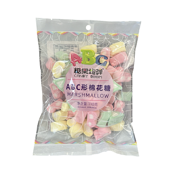 Маршмеллоу Candy Boom в форме букв " ABC" 110г