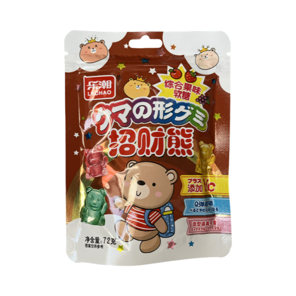 Marmeladnye konfety Lechao Lucky Bear 72g