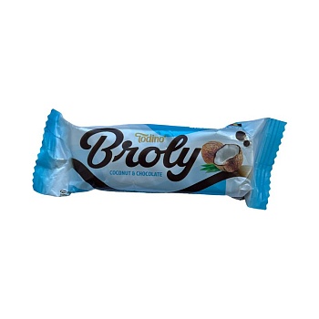 Батончик Broly шоколадный Кокос 30г