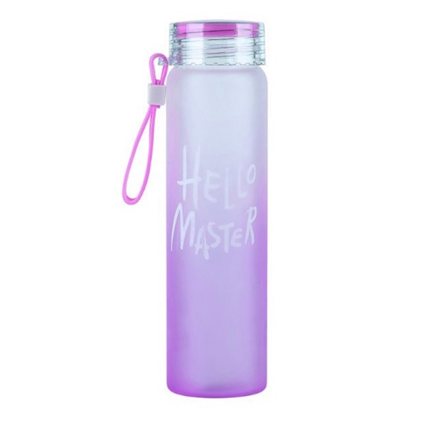 Butylka Yokee Hello Master matovaya fioletovaya 600ml
