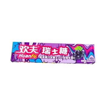Жевательная конфета HuanFu со вкусом винограда 35г