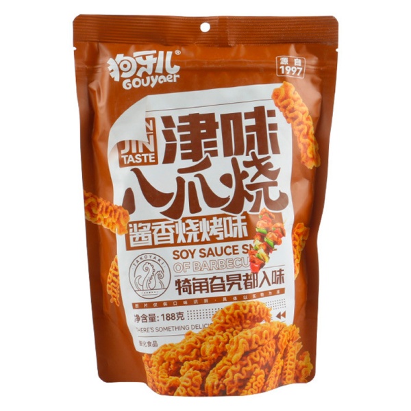 Chipsy Gouyaer Jinwei Octopus Yaki osminog barbekyu 188g