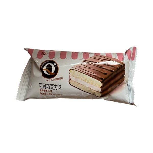Keks Snax s molochnym shokoladom 28g