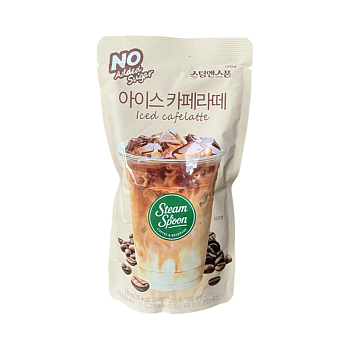 Холодный латте без сахара ICED CAFE LATTE 230мл