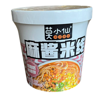 Лапша рисовая с кунжутным соусом Mo Xiaoxian 105г