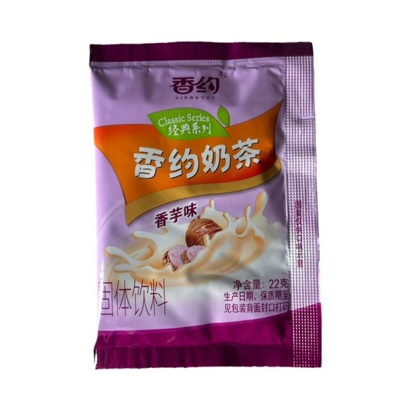 Chay molochnyy rastvorimyy Xiangyue so vkusom taro 22g