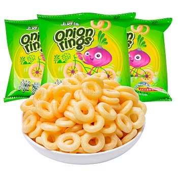 Чипсы Oishi Луковые кольца 6г