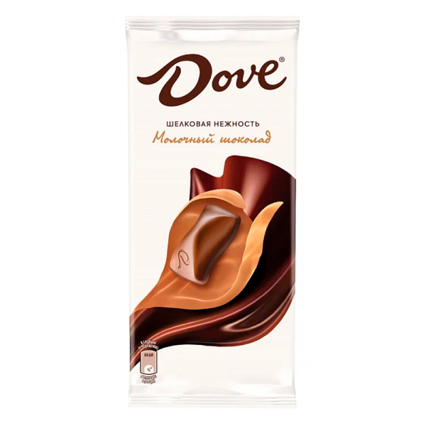 Shokolad Dove molochnyy 90g