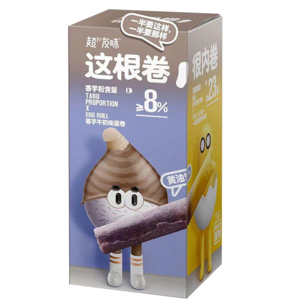 Khrustyashchie trubochki YoMan Egg Roll Taro