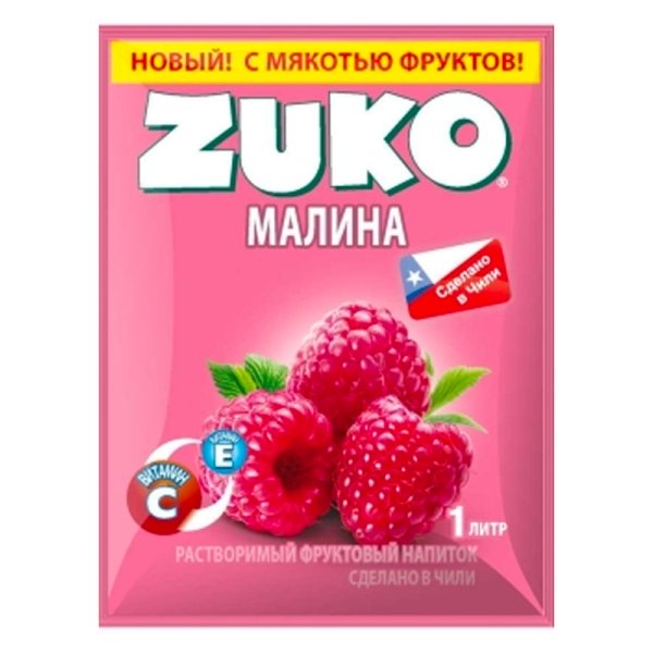 Napitok rastvorimyy Zuko malina 20g