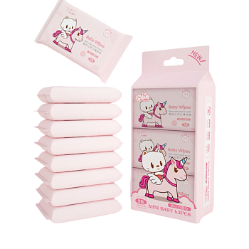 Салфетки влажные Snax mini unicorn
