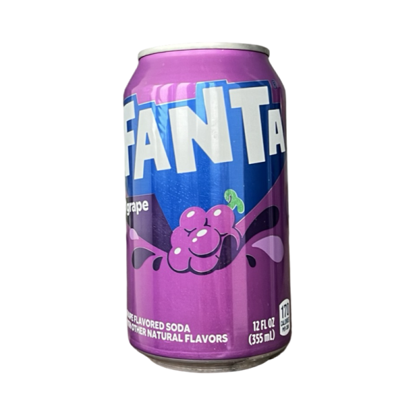Napitok Fanta b/a gazirovannyy so vkusom vinograda 0,35l