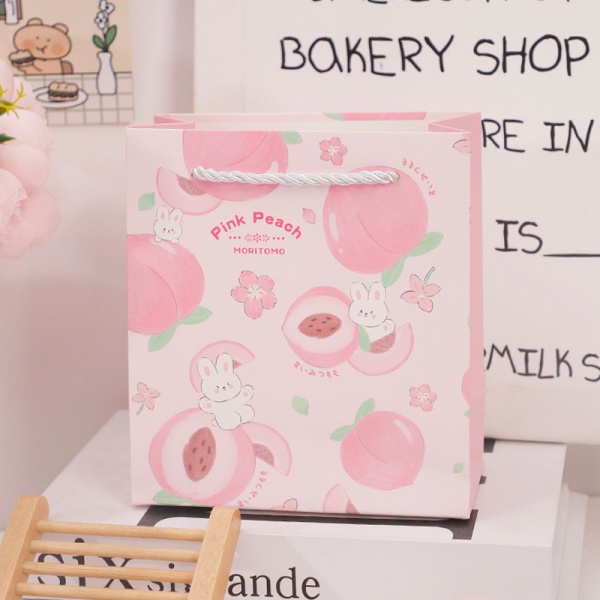 Paket podarochnyy Yokee Pink Peach 15*14sm