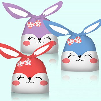 Пакет Yokee Rabbit 23*14см