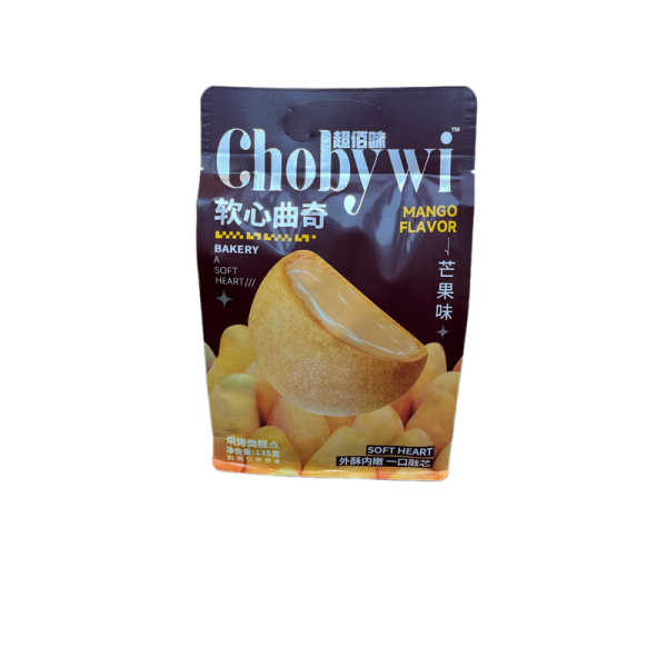Pechene Chobywi s zhidkoy nachinkoy mango 135g