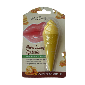 Бальзам Sadoer для губ с медом 6г
