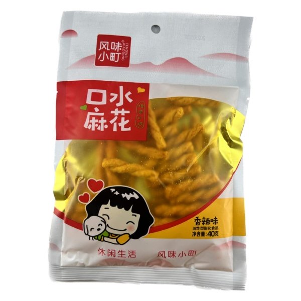 Chipsy Fengwel Xiaoding ostrye zharenye 40g
