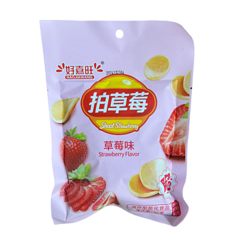 Чипсы HaoJiaWang со вкусом клубники 36г