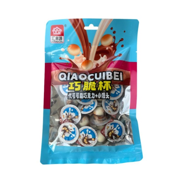 Khrustyashchee pechene Huifengyuan Qiaocuibei s napolnitelem 100g