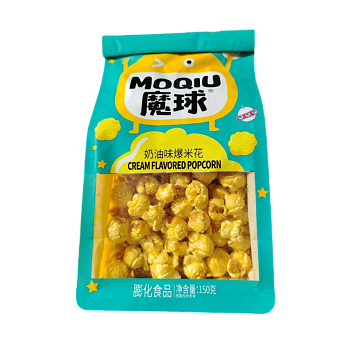 Попкорн MOQIU со вкусом сливок 150г