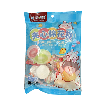 Маршмеллоу Candy Boom со вкусом апельсина, клубники, матча 80г