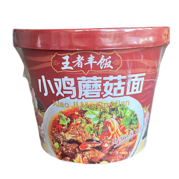 Лапша Weng Zhe Feng Fan с тушеной курицей и грибами 119г