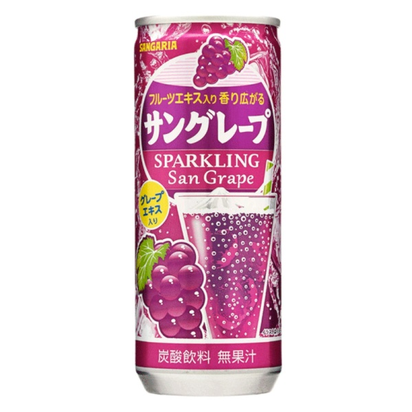 Napitok gazirovannyy Sangaria San Grape Vinograd 250ml