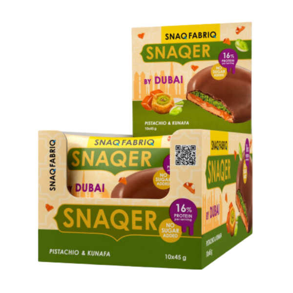 Pechene Snaq Fabriq s fistashkovoy pastoy i khrustyashchim testom 45g
