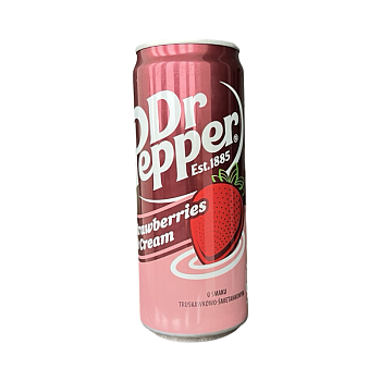 Напиток Dr.Pepper Strawberry Cream ж/б 0,33мл
