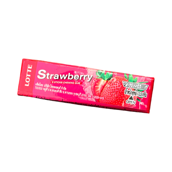 Zhevatelnaya rezinka Lotte Spearmint klubnika 13,5g