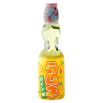 Напиток газированный Hata Kosen Ramune Рамунэ Ананас 200мл