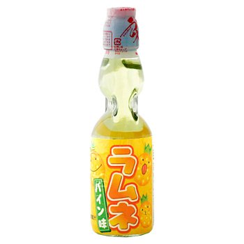 Напиток газированный Hata Kosen Ramune Рамунэ Ананас 200мл