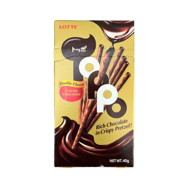 Palochki biskvitnye TOPPO s kakao nachinkoy 40g